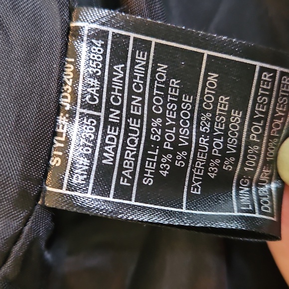 BB Dakota by Jack Campton Plaid Print Wrap Coat Jacket Size Small - Picture 16 of 16